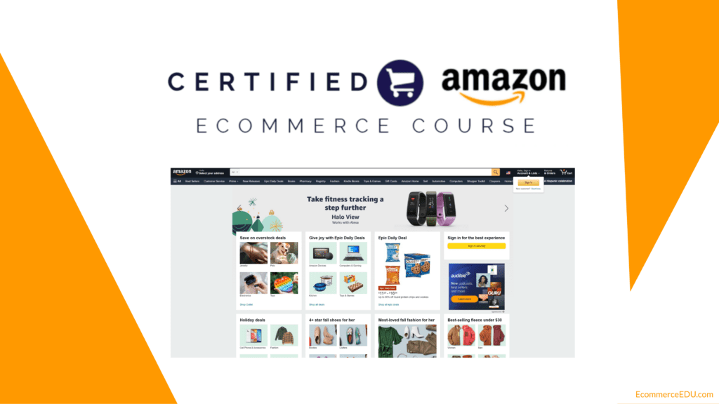 Page 1 Amazon Course Banner