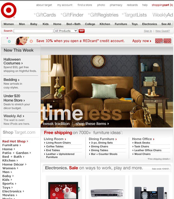 target.com 2007