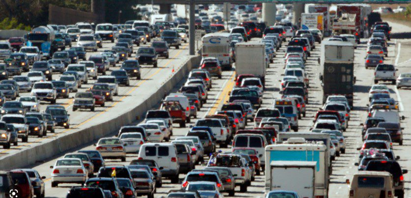 internet is like la traffic
