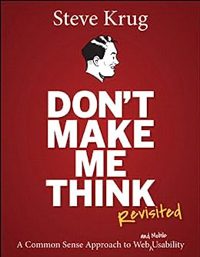 Cover of Don’t Make Me Think, Revisited