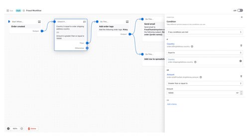 Home page of Shopify Flow