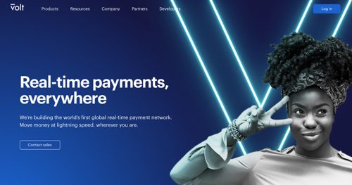 Home page of Volt