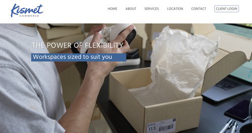 Home page of Kismet Commerce
