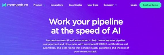 Home page of Momentum