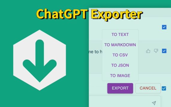 Screenshot for Chrome store for ChatGPT Exporter