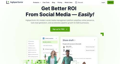 Home page of Highperformr