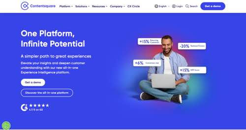 Home page of Contentsquare