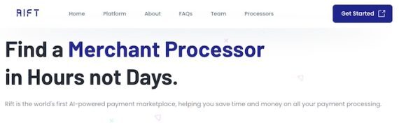 Home page of Rift Home page of Rift