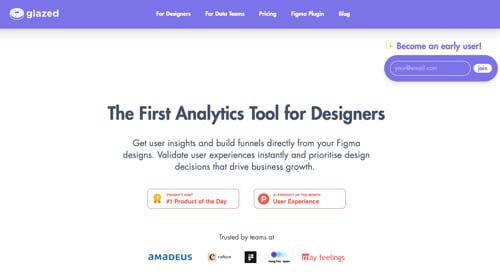 Home page of Glazed