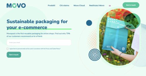 Home page of Movopack