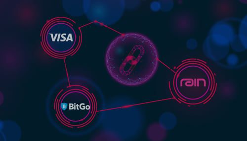 Screenshot of Nuvei's web page for the blockchain payment service