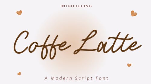 Home page of Coffe Latte