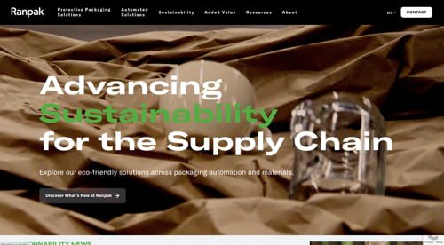 Home page of Ranpak