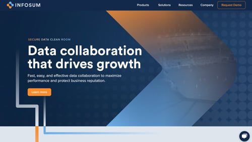 Home page of InfoSum