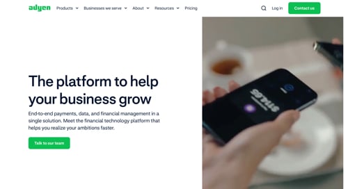 Home page of Ayden
