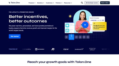 Home page of Talon.One