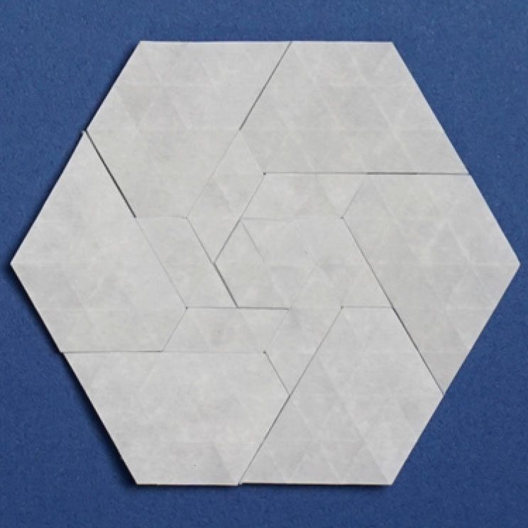 example of folded pattern
