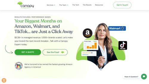 Home page of Canopy Management Home page of Canopy Management