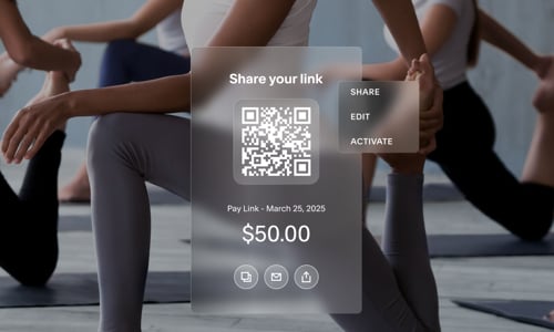 Web page for Squarespace Pay Links
