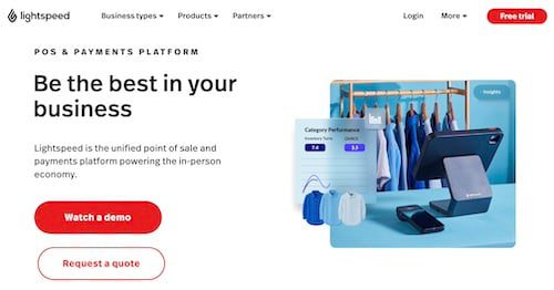 Home page of Lightspeed