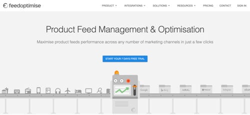 Home page of Feedoptimise Home page of Feedoptimise