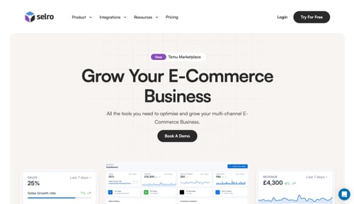 Home page of Selro